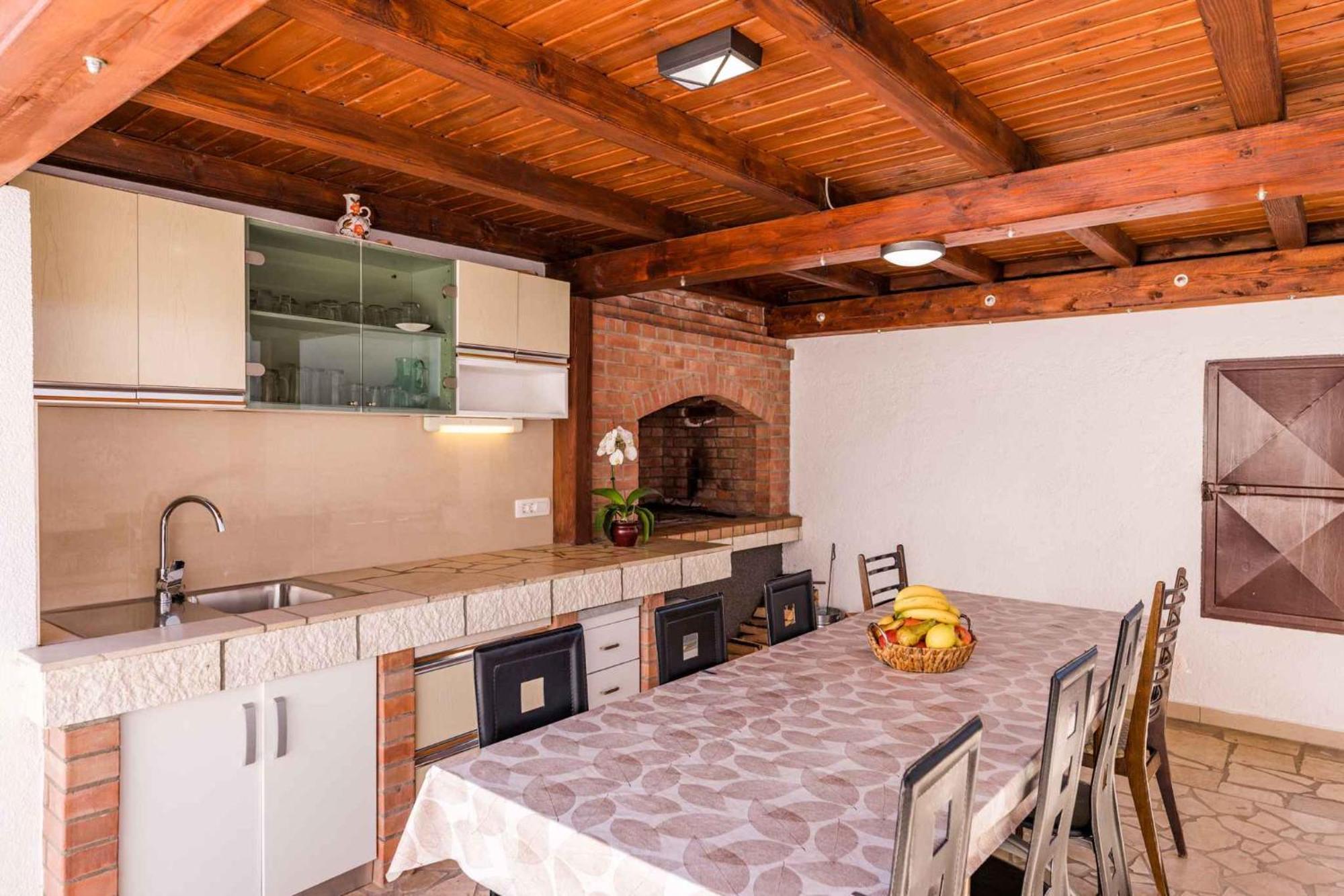 Apartment In Novi Vinodolski 15274 โปวิเล ภายนอก รูปภาพ